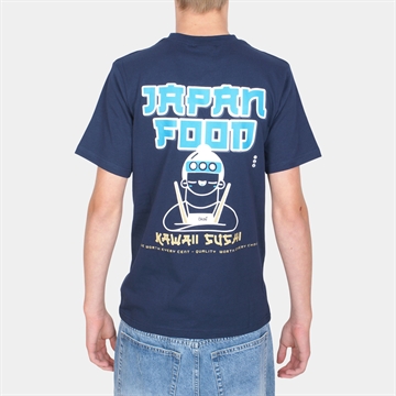 Grunt Lane Food Tee Dark Blue